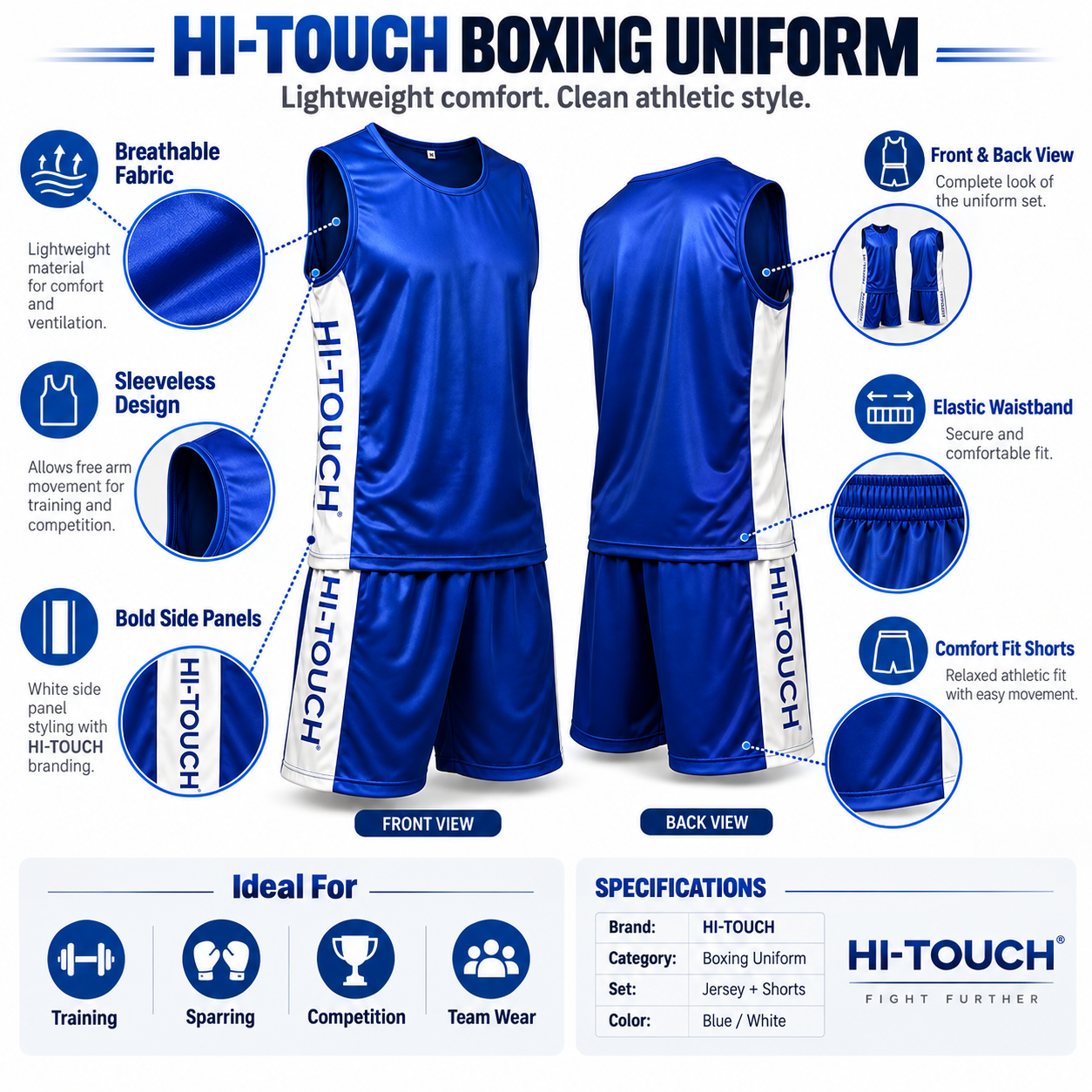 HI-TOUCH Boxing Uniform