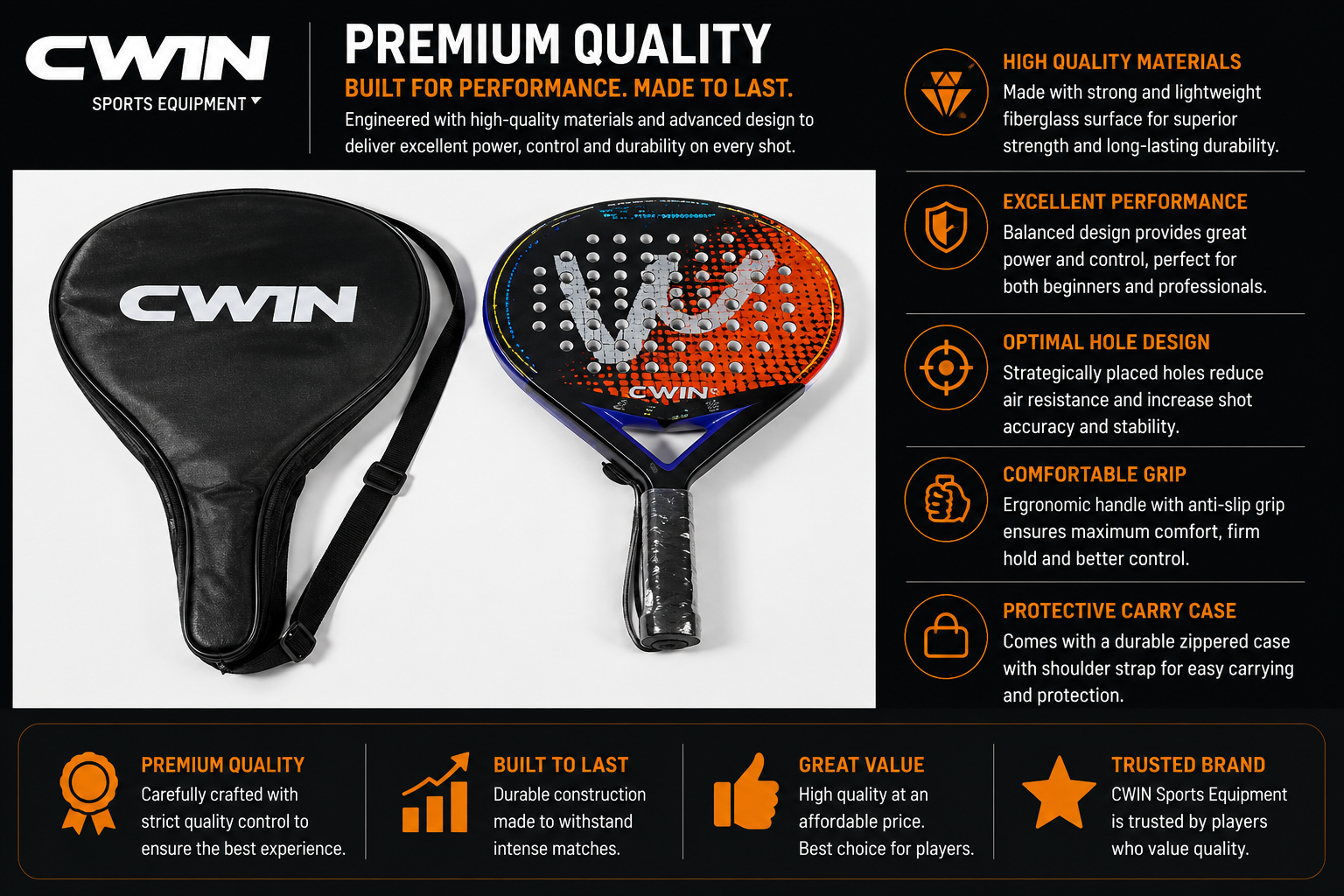 Padel Racket 4015