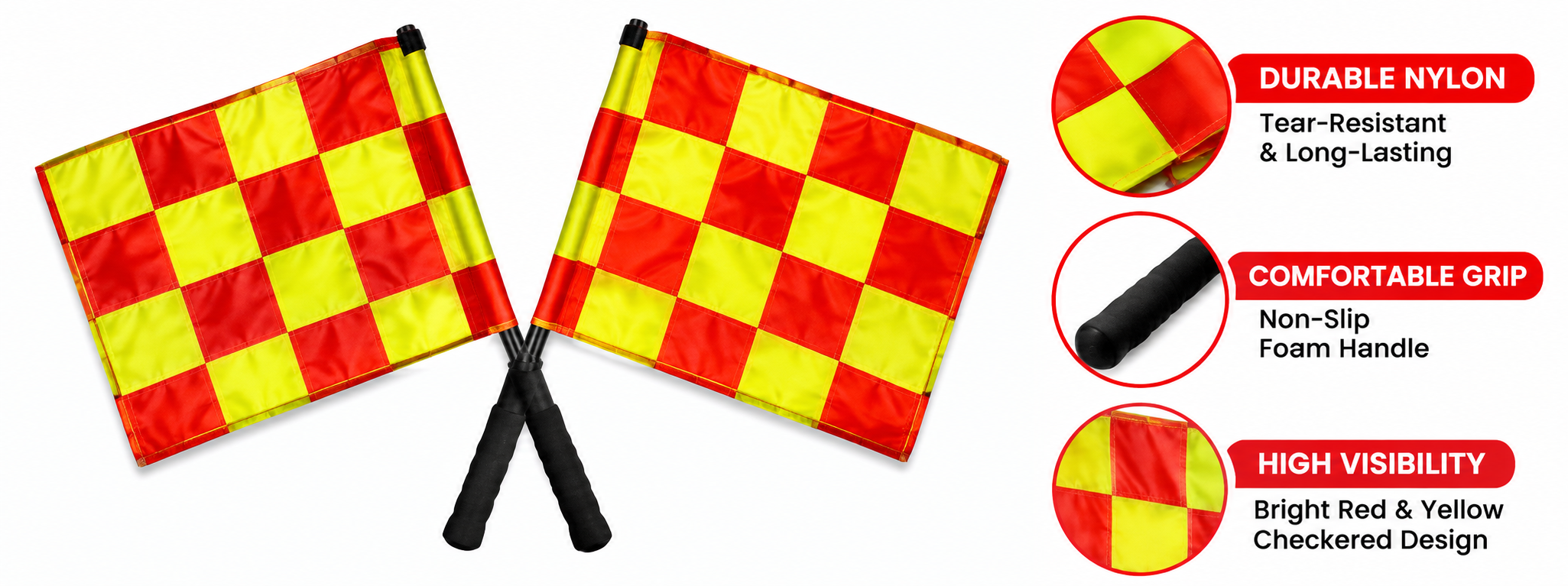 Soccer Referee Flag Set