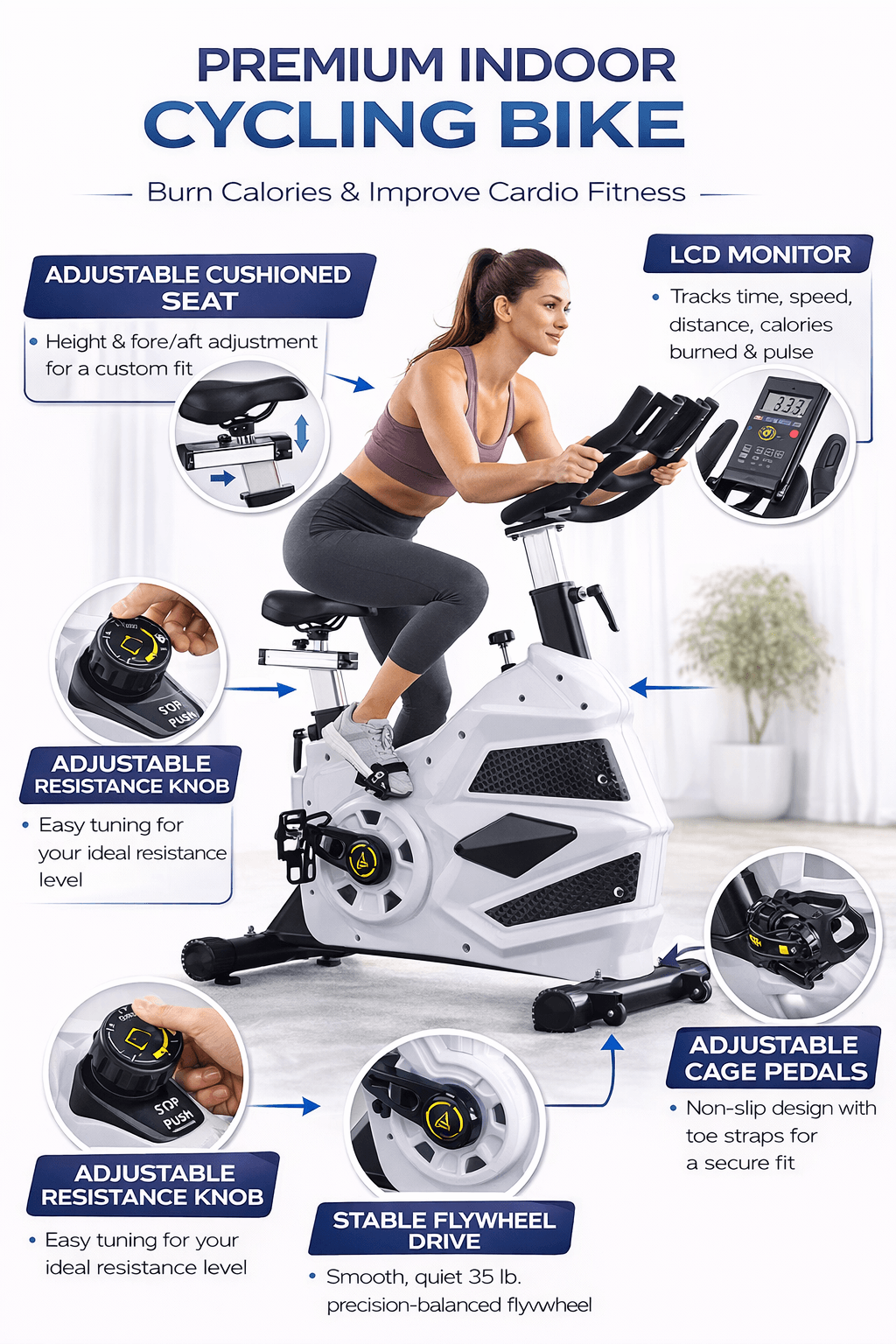 Mountain Bike Exercise Machine